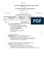 Q.No Aim/Principle/ Apparatus Required/procedure Tabulation/Circuit/ Program/Drawing Calculation & Results Viva-Voce Record Total 1 5 25 10 10 10 100 2 5 25 10 Q.NO. Experiment List