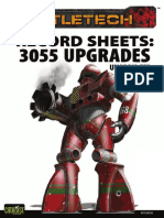 BattleTech - Record Sheets 3055 Upgrades Unabridged