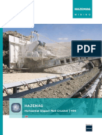 HHI Horizonatl Impach Roll Cruhser (Heavy Feeder Breaker) - Feeder - HAZEMAG Mining