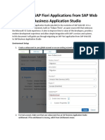 Migrating SAP Fiori Apps From SAP Web IDE To SAP BAS