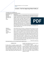 Safety Culture Assessment: A Tool For Improving Patient Safety in Hospital