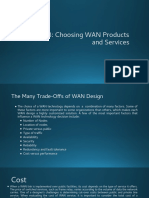 Chapter 7-3 - WANs (Choosing WAN Products and Services)