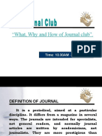 1 Journal Club