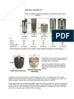 What Sizes of Keg Is Draft Beer Available In?