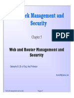 Chapter 5 - Web and Eouter Management