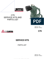 C79 Service Kits and Parts List: CAP179 - C79 Aug 2017 - Rev A