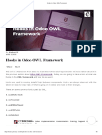 Hooks in Odoo OWL Framework