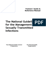 The National Guidelines For The Management of STI