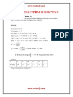 Mth603 Finalterm Subjective: Question No: 50 (Marks: 5)