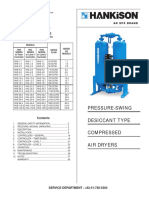 Pressure-Swing Desiccant Type Compressed Air Dryers: Instruction Manual