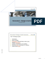 Eurocode 3 - Design of Joints