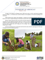 Narrative Report On Arbor Day