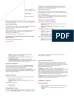 Classification of Polymers