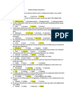 Machine Design Examination 2