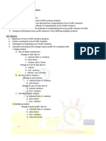 10 Gross Profit Variance Analysis