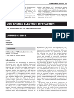 Low Energy Electron Diffraction: & 2005, Elsevier Ltd. All Rights Reserved