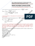 Numerical Problems Module-I and III-Engineering Chemistry