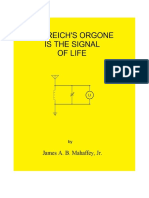 Dr. Reich's Orgone Is The Living Energy