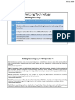 Introduction To Knitting Technology