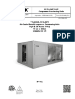 Air-Cooled Scroll Compressor Condensing Units: Installation, Operation, and Maintenance