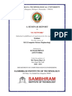 A Seminar Report: Visvesvaraya Technological University