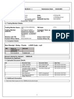 Non Receipt / Delay: Funds LODR Code: Null: SN Document Type Document Name Date Time