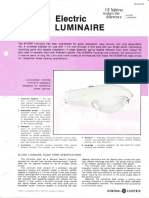 GE Lighting Systems M-250R Series Roadway Cobrahead Spec Sheet 12-76