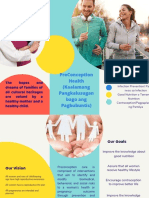 PreConception HealthTrifold Brochure