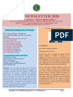 6 E-Newsletter, Issue 1, 2020