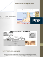 Disorder of The Neuromuscular Junction: Courtesy . DR - Syeda Afsheen Hasnain DPT/MSPT Neuroloical