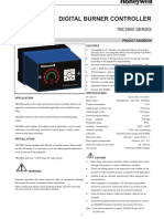 Honeywell Digital Burner Controller - TBC2800 Series Product Handbook