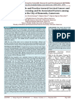 Knowledge, Attitude and Practice Toward Cervical Cancer and Cervical Cancer Screening and Its Associated Factors Among Women in The City of Bamenda, Cameroon