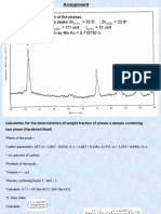 Calculate Fraction of The Phases Consider The Peaks 2 35.5 2 22.8 I 111 Unit I 51 Unit X-Ray Mo K 0.710730 Å