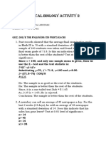 Novelraj, Abhirami Statistical Bio Assignment 2