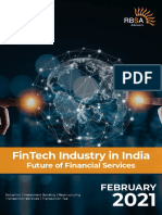 RBSA Advisors Presents FinTech Industry in India February2021