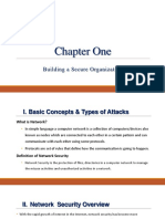 Chapter One: Building A Secure Organization