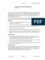 AASHTO T 30, "Mechanical Analysis of Extracted Aggregates