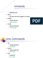 Unix Commands: Whoami Who Mkdir