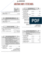 777 Memory Items: Quick Reference Handbook