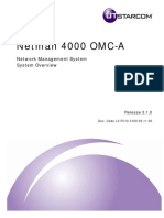 Netman 4000 OMC-A: Network Management System System Overview