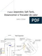 Flash Separator Salt Tank Downcomer