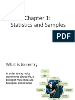 Biometry Lecture 1