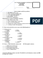 LONG QUIZ English