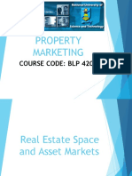 Presentation Real Estate Asset and Space Marketing