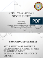 CSS: Cascading Style Sheet