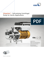 Vitaprime - : Self-Priming Centrifugal Pump For Sterile Applications