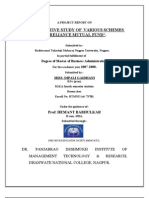 Comparative Study of Various Schemes of Reliance Mutual Fund