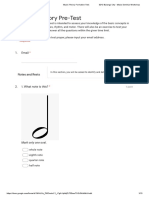 Music Theory Formative Test Google Forms