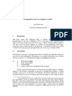 Matthewson 2006 Presuppositions and Cross-Linguistic Variation