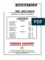 ConicSection ParabolaEllipseHyperbolaFinal1